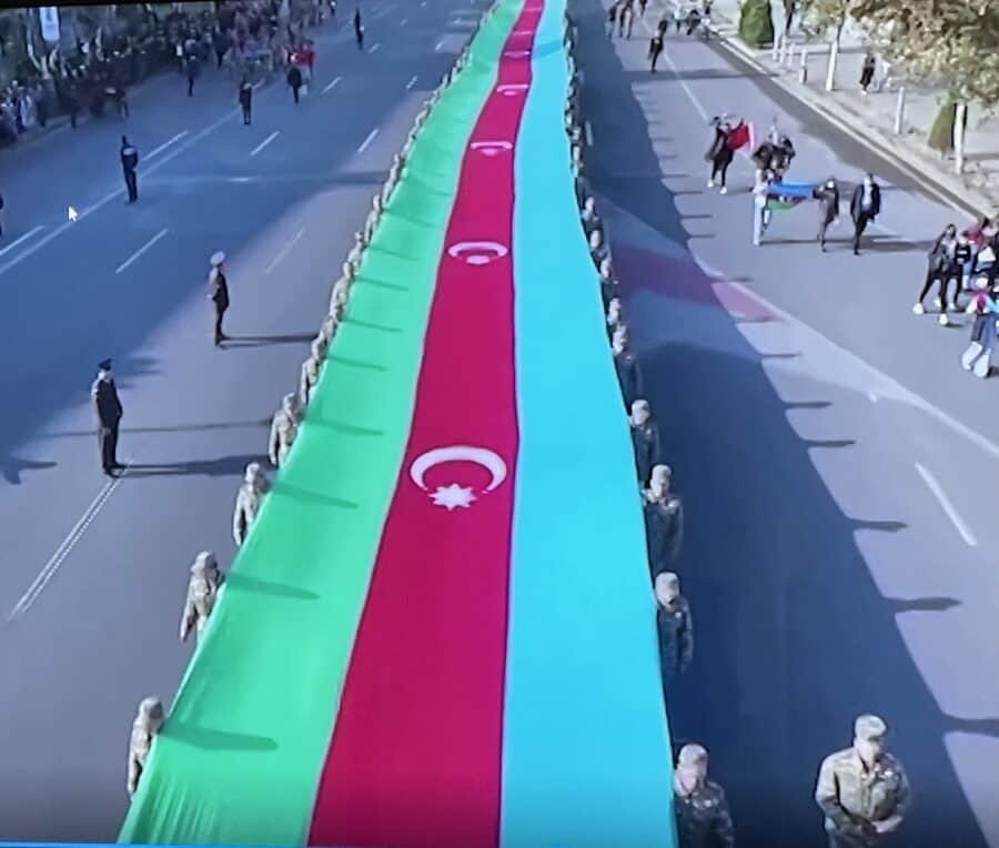 November 2020 Azerbaijan parade