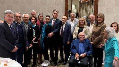 Hon. Consul General Vugar Gurbanov was guest speaker, with his wife and daughter, at the Sephardic Tiferet Israel Temple in Los Angeles, California.