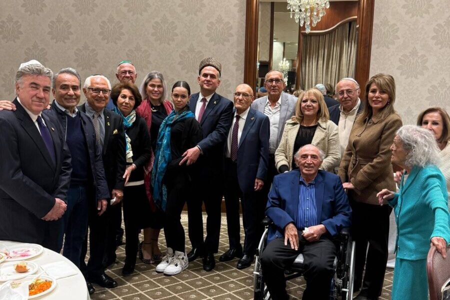 Hon. Consul General Vugar Gurbanov was guest speaker, with his wife and daughter, at the Sephardic Tiferet Israel Temple in Los Angeles, California.